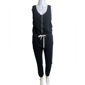 Philanthropy Black Sleeveless Jumpsuit Size Small